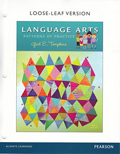 Language Arts: Patterns of Practice 9th Revised edition by Tompkins, Gail E. (2015) Paperback