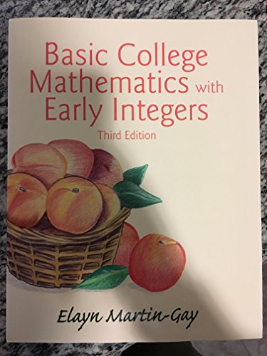Basic College Mathematics with Early Integers
