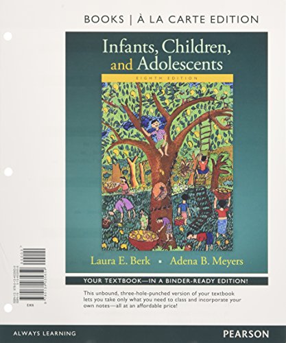 Infants, Children, and Adolescents -- Books a la Carte