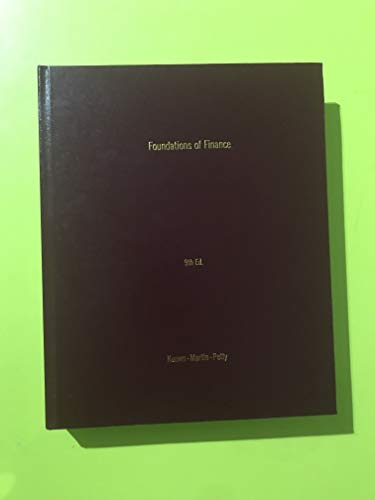 Foundations of Finance