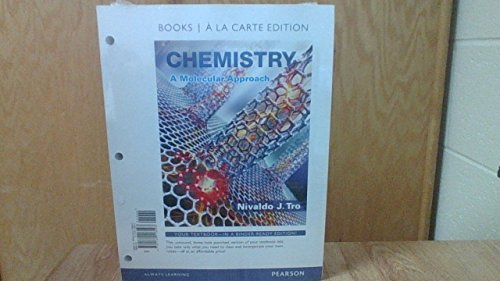 Chemistry: A Molecular Approach, Books a la Carte Edition (4th Edition)