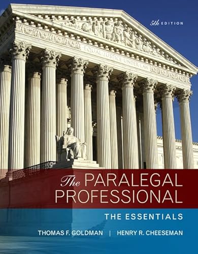 Paralegal Professional, The: The Essentials
