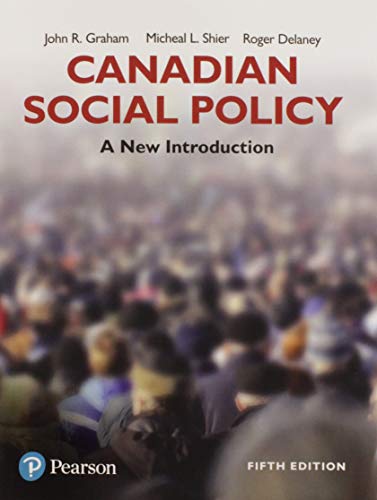 Canadian Social Policy: A New Introduction