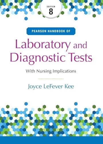 Pearson Handbook of Laboratory and Diagnostic Tests: with Nursing Implications