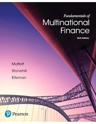 Fundamentals of Multinational Finance (The Pearson Series in Finance)