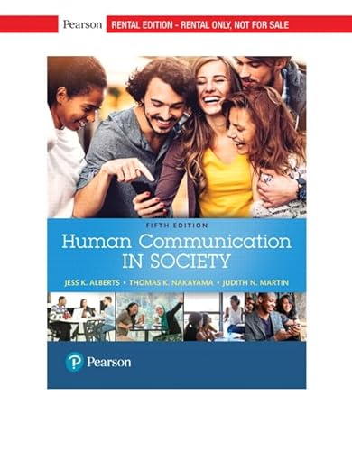 Human Communication in Society