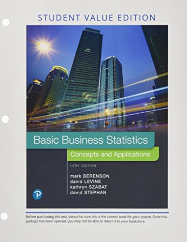 Basic Business Statistics: Concepts and Applications