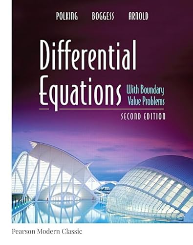 Differential Equations with Boundary Value Problems (Classic Version) (Pearson Modern Classics for Advanced Mathematics Series)