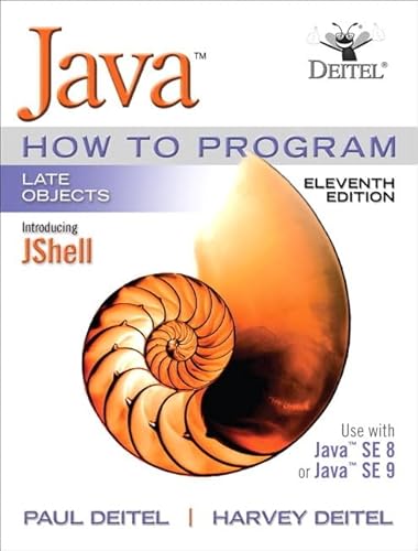 Java How To Program, Late Objects