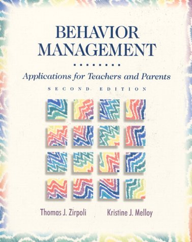 Behavior Management: Applications for Teachers and Parents