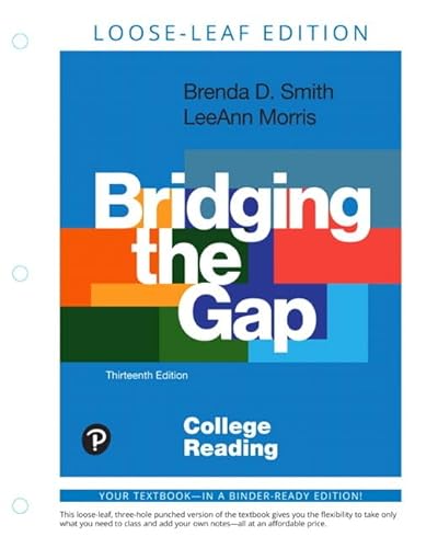 Bridging the Gap: College Reading