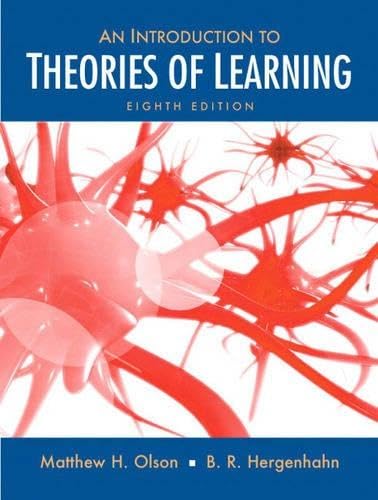 Introduction to the Theories of Learning (8th Edition)