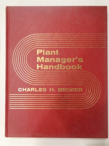 Plant Manager's Handbook