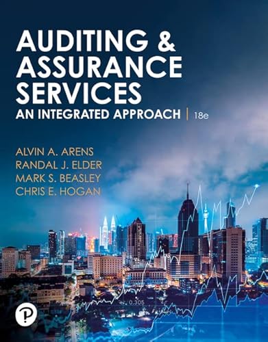 Auditing and Assurance Services, 18th edition