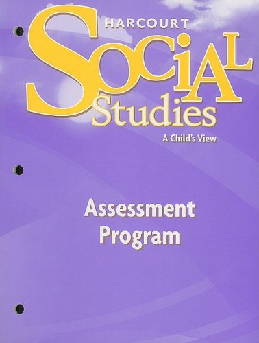 Harcourt Social Studies: Assessment Program Grade 1