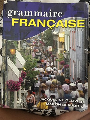 Grammaire Francaise (Canadian Ed)