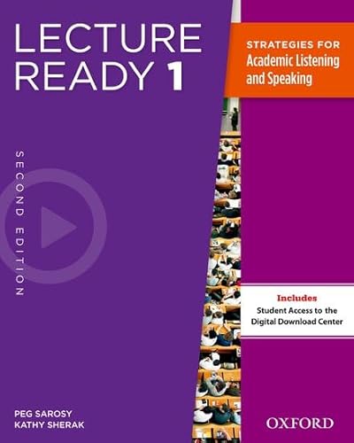 Lecture Ready Student Book 1, Second Edition