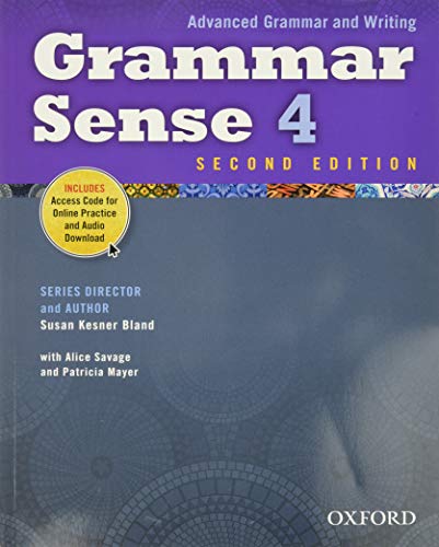Grammar Sense 4 Student Book with Online Practice Access Code Card