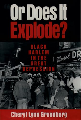 Or Does It Explode?": Black Harlem in the Great Depression