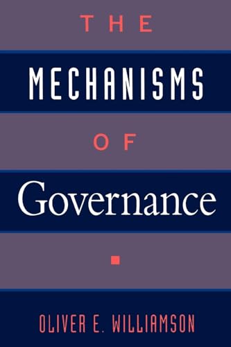 MECHANISMS OF GOVERNANCE