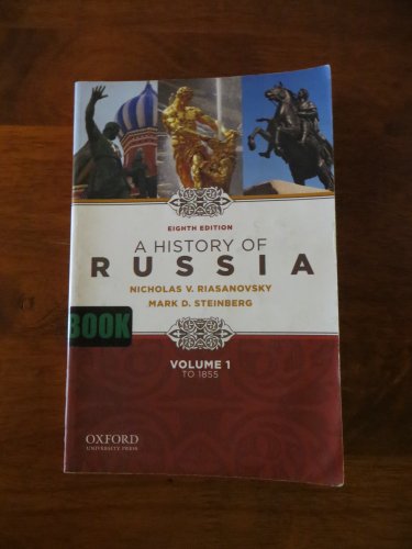 A History of Russia to 1855 - Volume 1