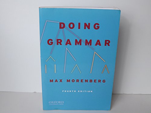 Doing Grammar: Fourth Edition