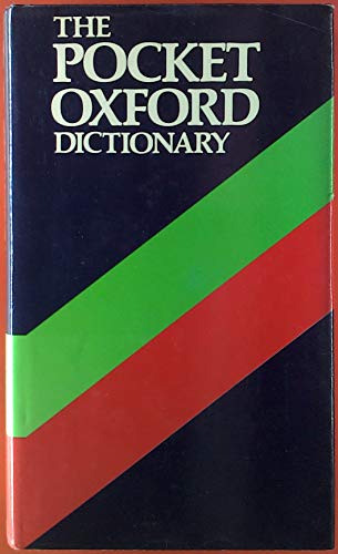 The Pocket Oxford Dictionary of Current English