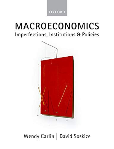 Macroeconomics: Imperfections, Institutions and Policies