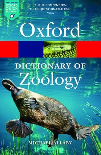 A Dictionary of Zoology (Oxford Quick Reference)