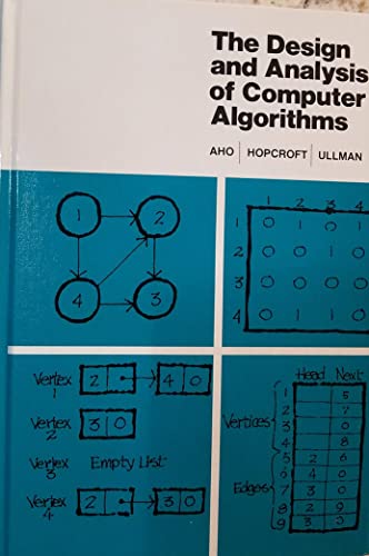Design and Analysis of Computer Algorithms, The (Addison-Wesley Series in Computer Science and Information Processing)