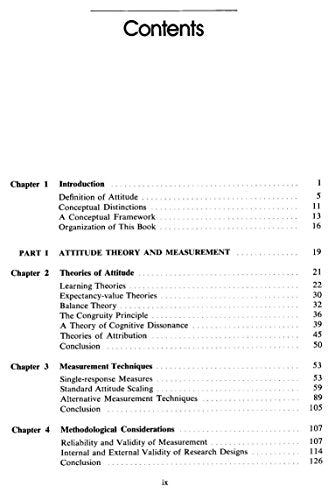 Belief, Attitude, Intention and Behavior: An Introduction to Theory and Research
