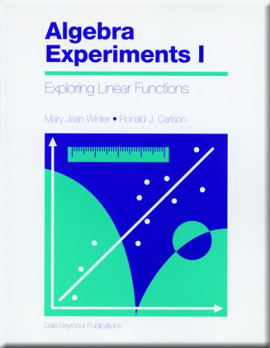 Algebra Experiments I: Exploring Linear Functions