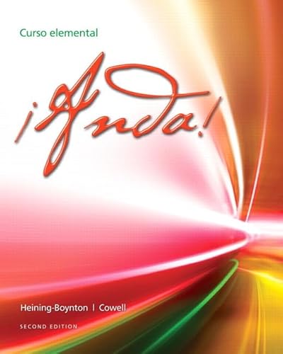 ¡Anda! Curso elemental (2nd Edition)