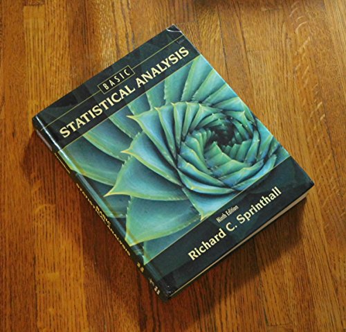 Basic Statistical Analysis (9th Edition)