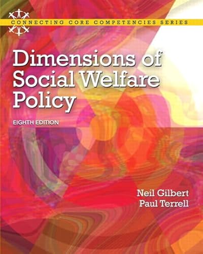 Dimensions of Social Welfare Policy (Connecting Core Competencies)
