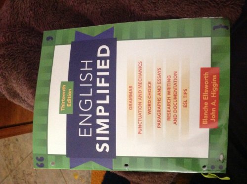 English Simplified (Mywritinglab)
