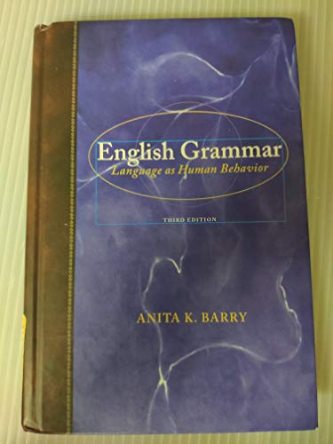 English Grammar: Language as Human Behavior