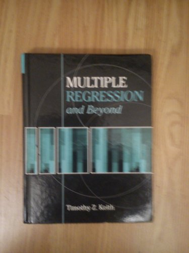 Multiple Regression And Beyond