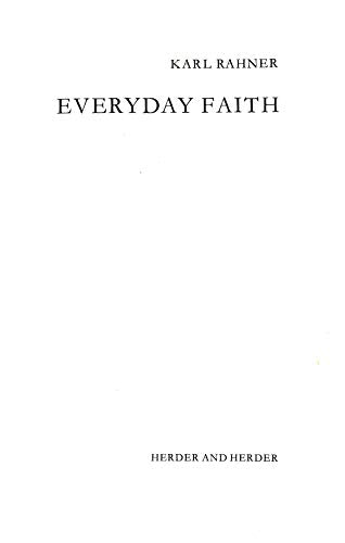 Everyday Faith