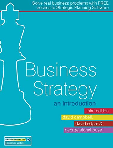Business Strategy: An Introduction