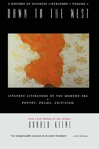 A History of Japanese Literature: Volume 4: Dawn to the West