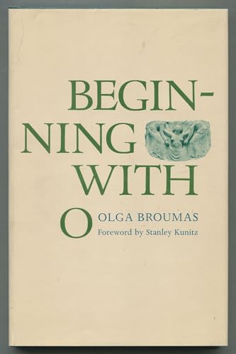 Beginning with O (Yale Series of Younger Poets)