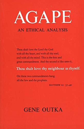 Agape (Yale Publications in Religion)