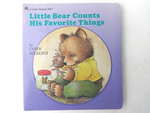 Little Bear Counts His Favorite Things (Golden Naptime Tale)