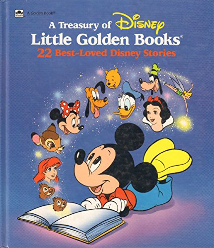 A Treasury of Disney Little Golden Books: 22 Best-Loved Disney Stories