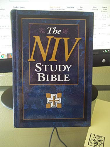 NIV Study Bible, Red Letter Edition