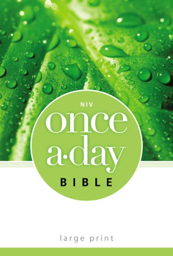 NIV, Once-A-Day Bible, Large Print, Paperback