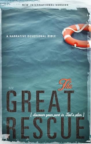 NIV, Great Rescue Bible, Hardcover: Discover Your Part in God's Plan