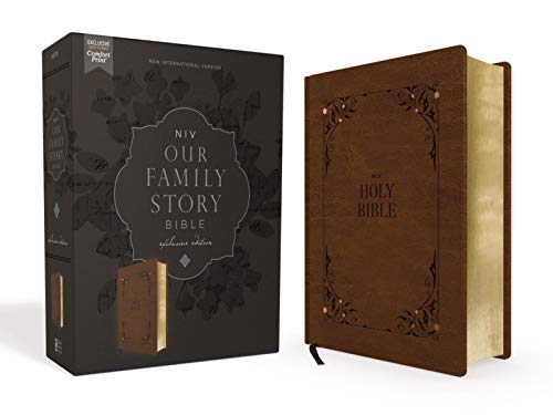 NIV Family Bible, Brown, Comfort Print