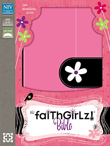 NIV, Faithgirlz! Bible: Revised Edition, Leathersoft, Pink/Black